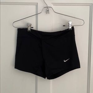 nike spandex nike pros volleyball shorts black